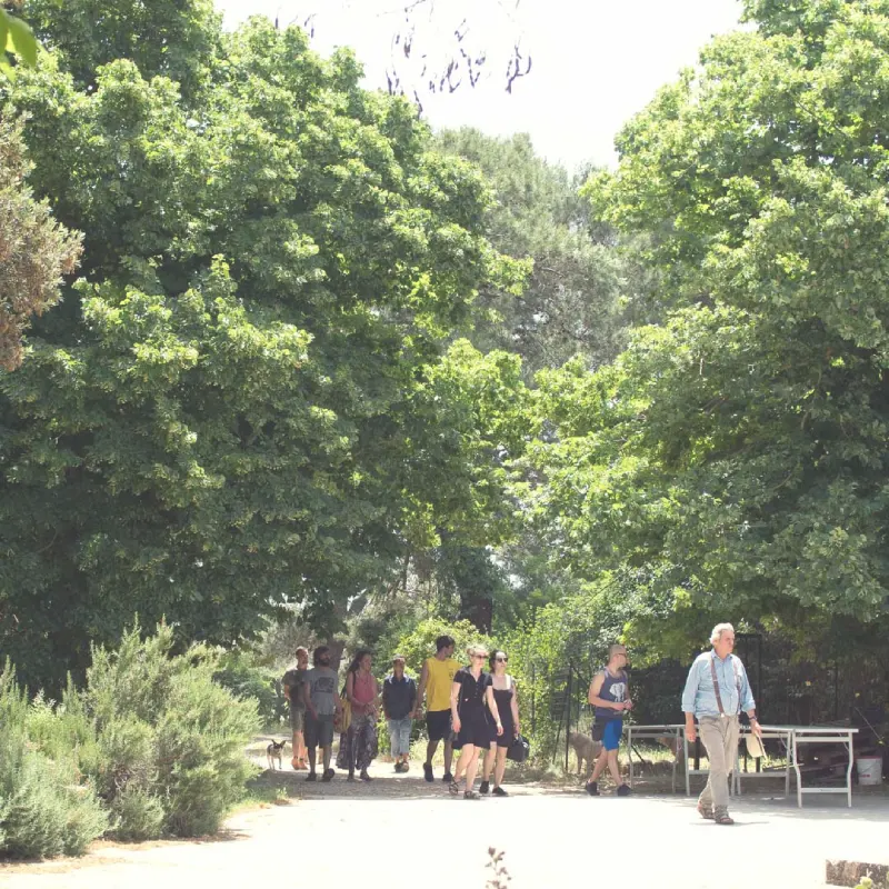 Percorso di visita dei Giardini di Pomona